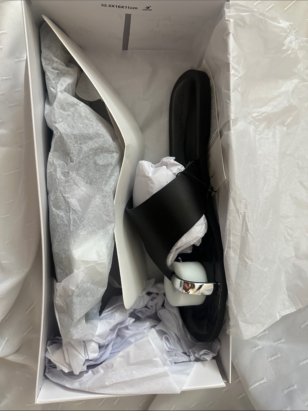 The Drop Camilla Wide Thong Sandal - Black (Women) - Picture 12 of 14